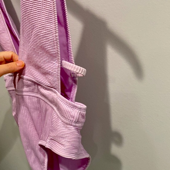 THE BIKINI LAB | Purple Ribbed One Piece - Picture 2 of 8